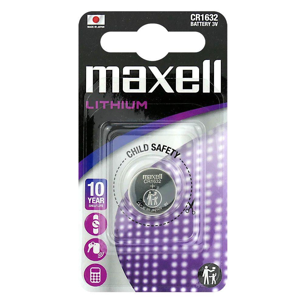 Батарейка литиевая Maxell CR1632 3V блистер 1 шт. Батарейка литиевая Maxell CR1632 3V блистер 1 шт.