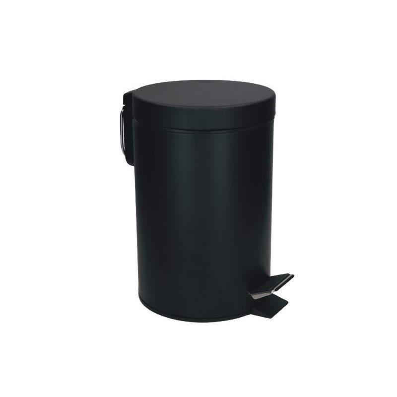 Відро з педаллю JVD Soft 5 л Чорний (10126)