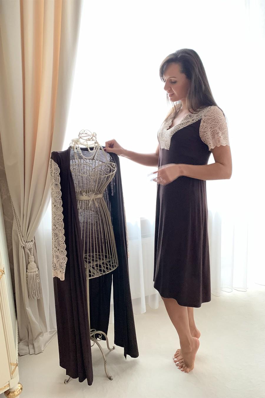 Сорочка Effetto 50XXL Альпийский шоколад (66884)