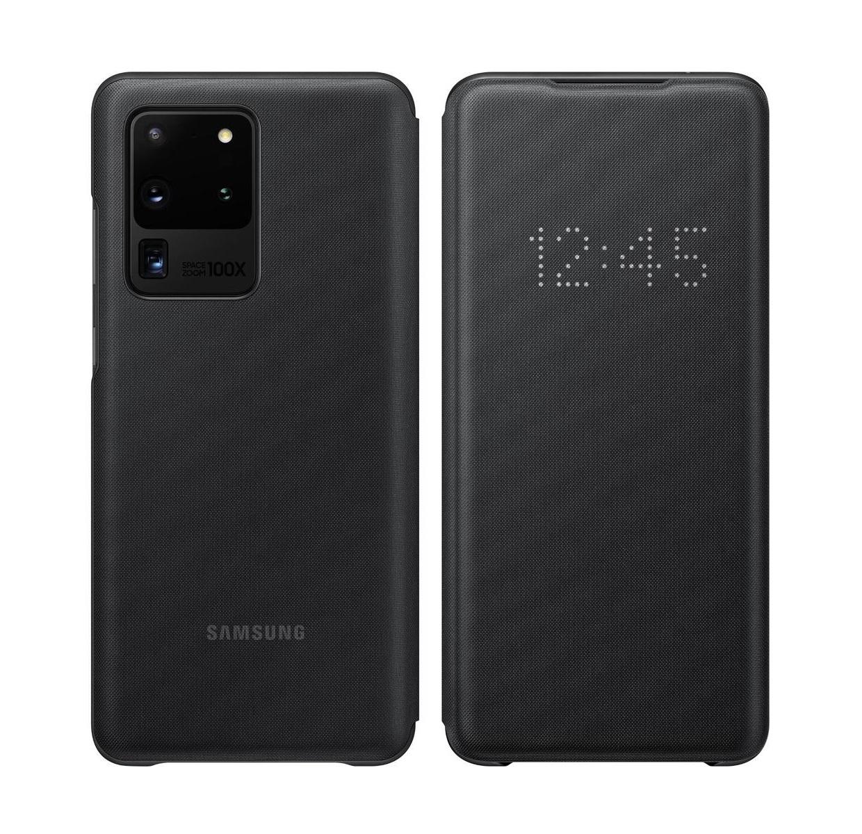 Чехол-книжка LED View Cover EF-NG988PBEGRU для Samsung Galaxy S20 Ultra (6.9") Черный Чехол-книжка LED View Cover EF-NG988PBEGRU для Samsung Galaxy S20 Ultra (6.9") Черный