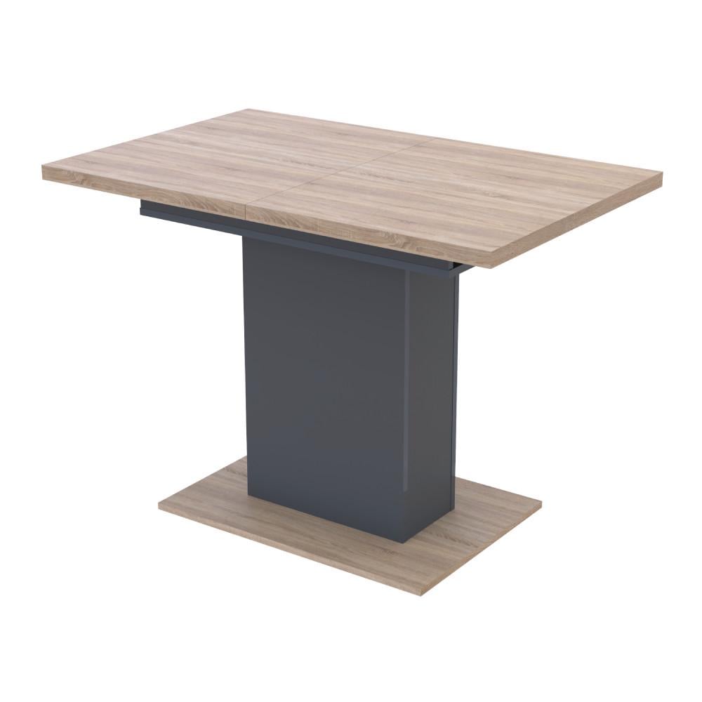 Обеденный стол Doros Бостон 150х70х79 см Дуб cонома/Графит (DRS-011337)