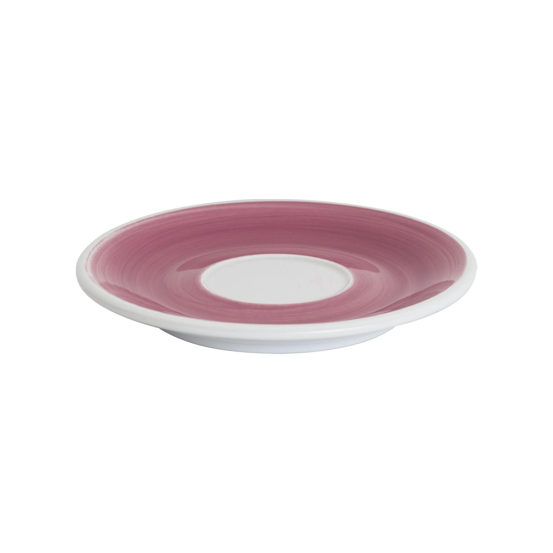 Блюдце для чашек Loveramics Deco Cappuccino Saucer 14 см Розовая ручная роспись (C118-032BPP)