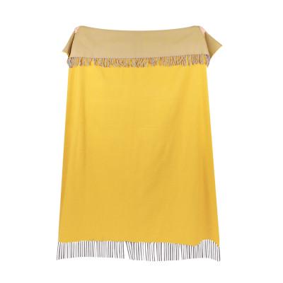 Плед бовария дабл 140х210 см Серо-Желтый - фото 2 Плед бовария дабл 140х210 см Серо-Желтый - фото 2