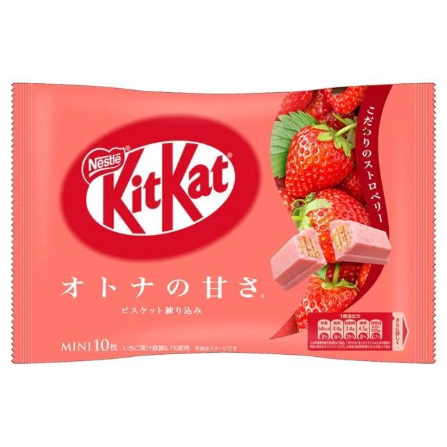 Вафлі Nestle Japan Kit Kat вафлі з полуничним смаком 10 шт.