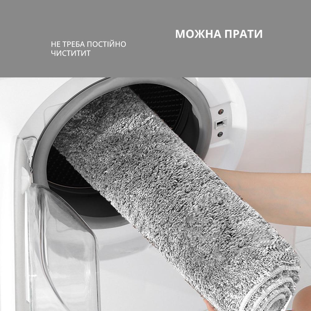 Килимок антиковзаючий вологопоглинаючий на підлогу ванни 80х50 см Сірий (14610211) - фото 5 Килимок антиковзаючий вологопоглинаючий на підлогу ванни 80х50 см Сірий (14610211) - фото 5