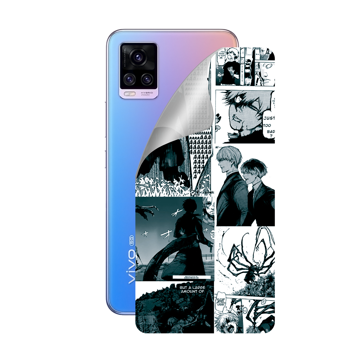 Поліуретанова плівка для Vivo V20 Pro серії Print Armor