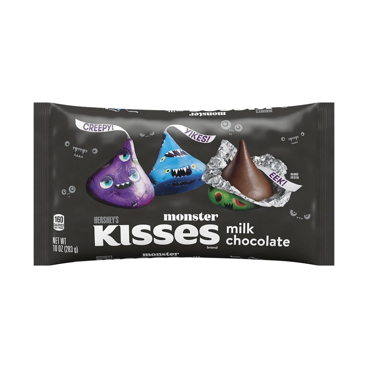 Конфеты Hershey's Kisses Monster Milk Chocolate 283 г (1697964991)