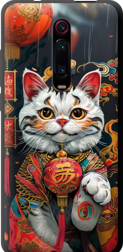 Чехол на Xiaomi Mi 9T China Cat v2 (6135b-1815-42517) Чехол на Xiaomi Mi 9T China Cat v2 (6135b-1815-42517)