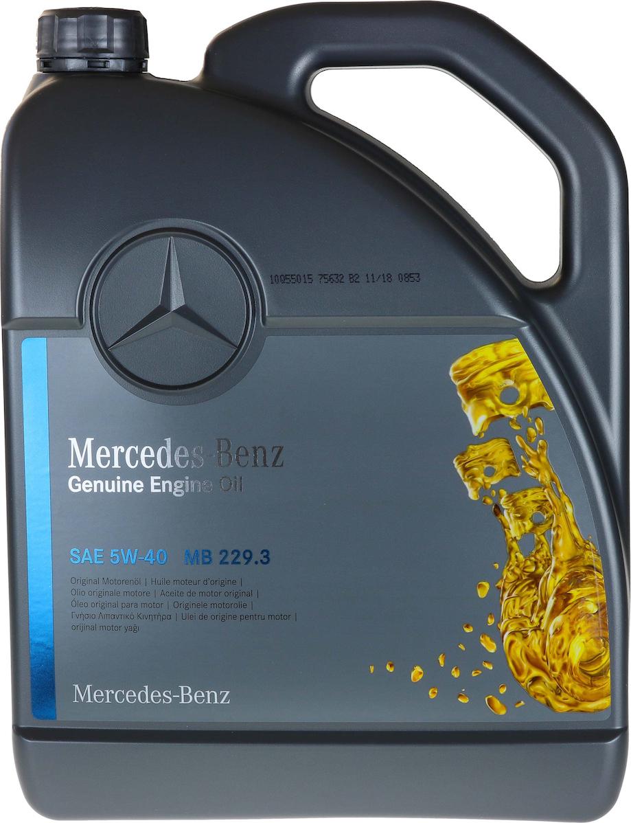 ᐉ Моторное масло Mercedes Benz MB 229.3 SAE 5W-40 5 л • Купить в