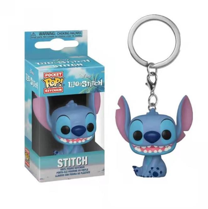 Брелок Pocket Pop Keychain Disney Lilo and Stitch Seated 4 см (8a123c59) - фото 2