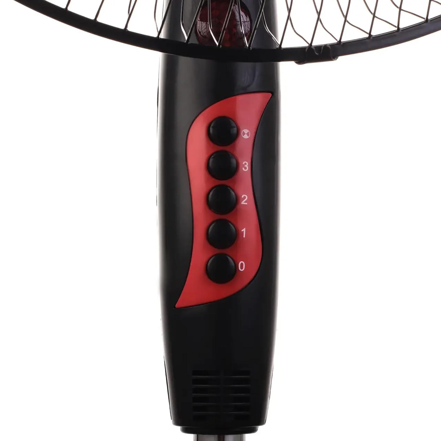 Вентилятор підлоговий ViLgrand осьовий трилопатевий Red (VF401) - фото 3 Вентилятор підлоговий ViLgrand осьовий трилопатевий Red (VF401) - фото 3