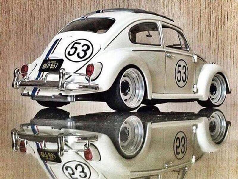 Алмазная мозаика Emerald Craft Volkswagen Beetle полная выкладка 20x30 см (24367)