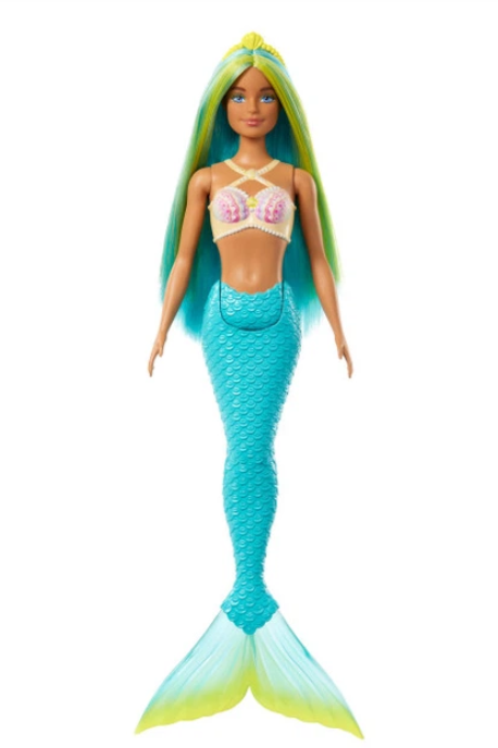 Лялька-русалонька серії Дрімтопія Barbie HRR03 Блакитно-зелений