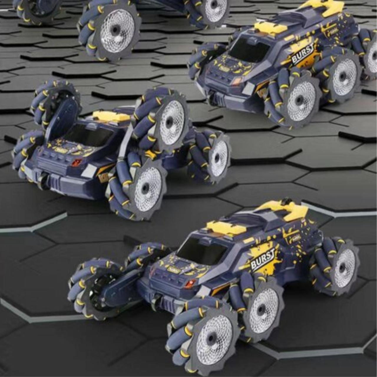 Машинка трюкова на радіокеруванні Berserk Stunt Car JC03PRO з розпилювачем та підсвічуванням з дистанційним керуванням Жовтий (781324) - фото 5 Машинка трюкова на радіокеруванні Berserk Stunt Car JC03PRO з розпилювачем та підсвічуванням з дистанційним керуванням Жовтий (781324) - фото 5