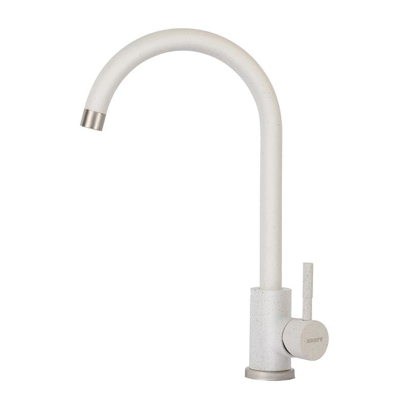 Смеситель для кухни KRAFT 7001-WHITE (TU-21521)