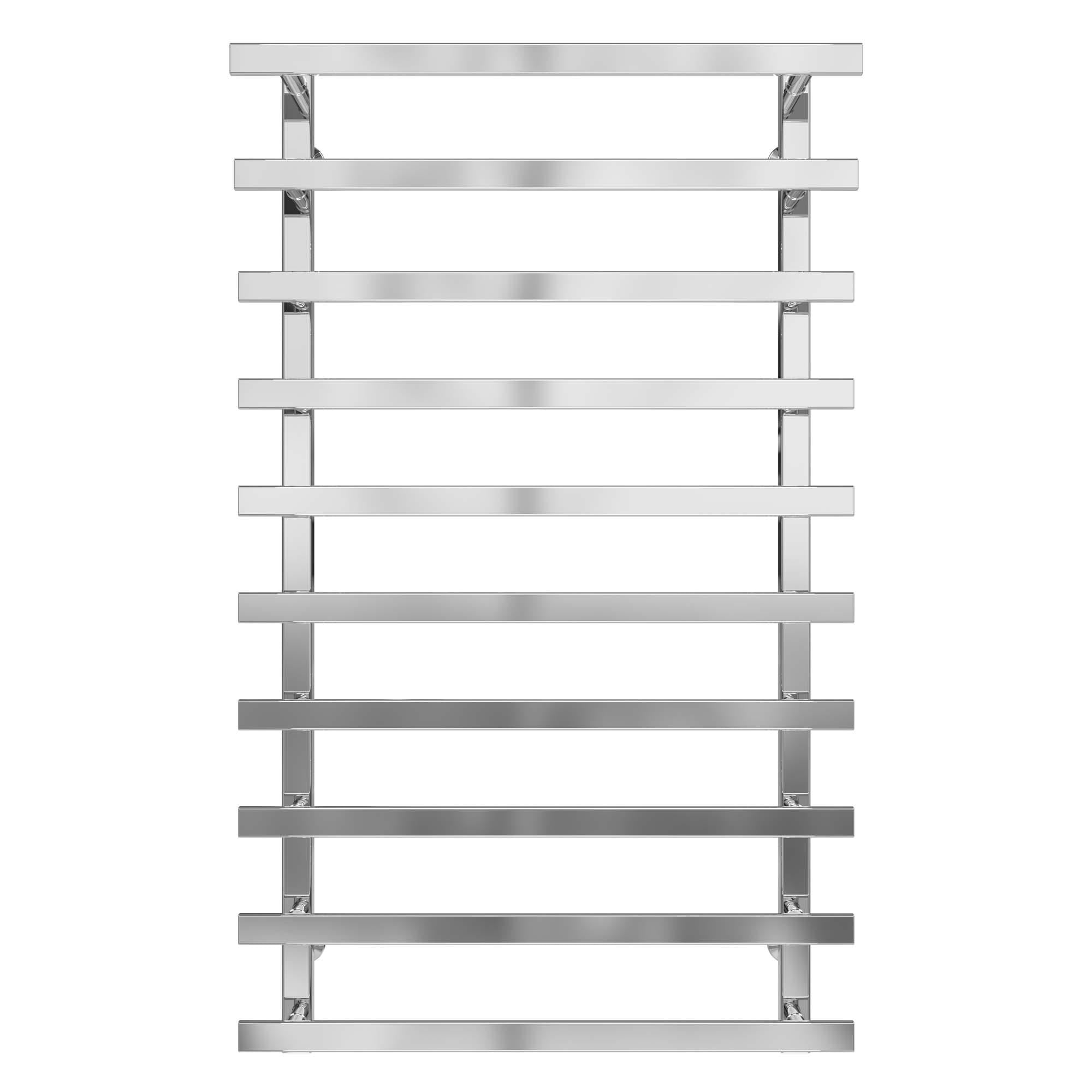 Полотенцесушитель водяной Deffi Breeze П10 боковое левое подключение нержавеющая сталь 500x1000 мм Хром (A.BZ.100.50.10.C.B)