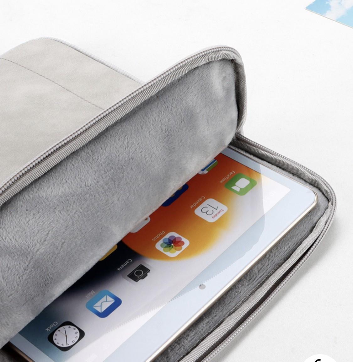 Чехол для Планшета Макбука Apple Macbook iPad Air/Pro 12.9"-13" Темно-серый (23970510) - фото 4