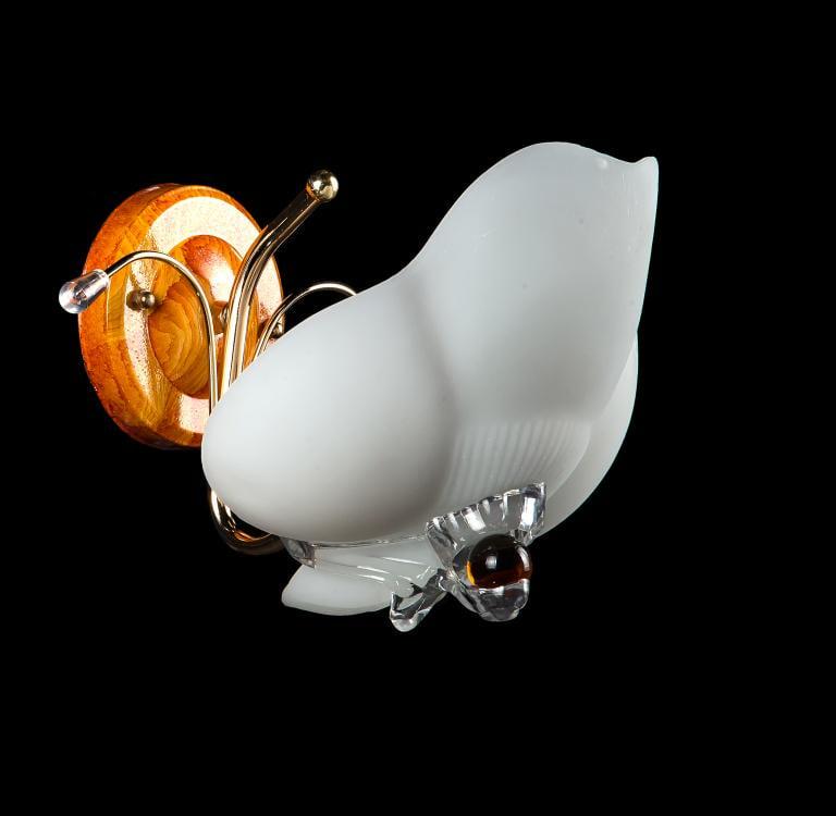 Бра с плафонами Ray B9272/1W Коричневый (IR005005)