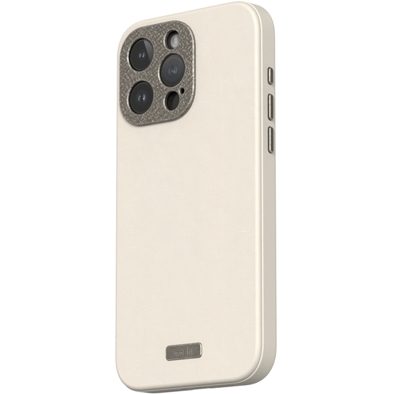 Чохол накладка Moshi Napa Slim Hardshell Case with MagSafe for iPhone 15 Pro Max Eggnog White (99MO231112) - фото 2