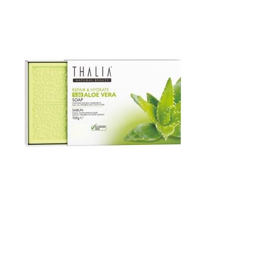 Мыло натуральное восстанавливающее Thalia с 50% алоэ вера 150 г (220640)