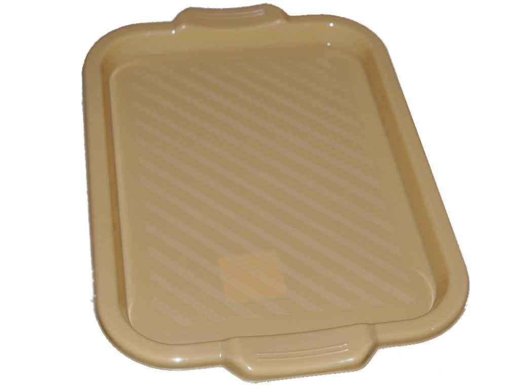 Поднос Консенсус прямоугольный 450х320х32 мм Бежевый (21628846)