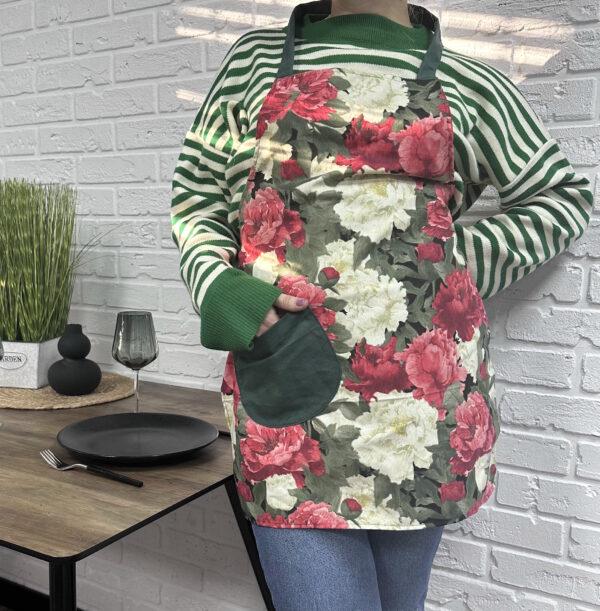 Фартук кухонный Comfort Home Ashen flowers