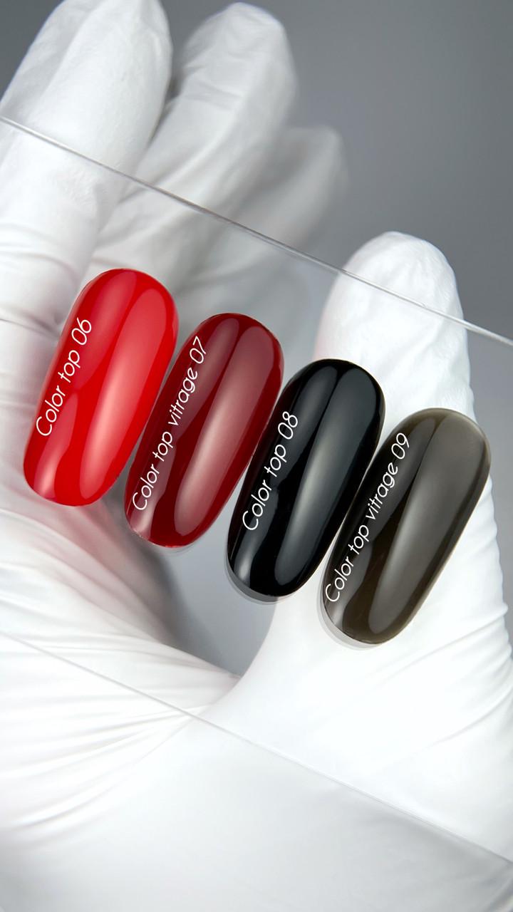 Топ без липкого шару камуфлюючий Nails Of The Day Color top 10 мл 06 Класичний червоний (2540119147) - фото 2 Топ без липкого шару камуфлюючий Nails Of The Day Color top 10 мл 06 Класичний червоний (2540119147) - фото 2