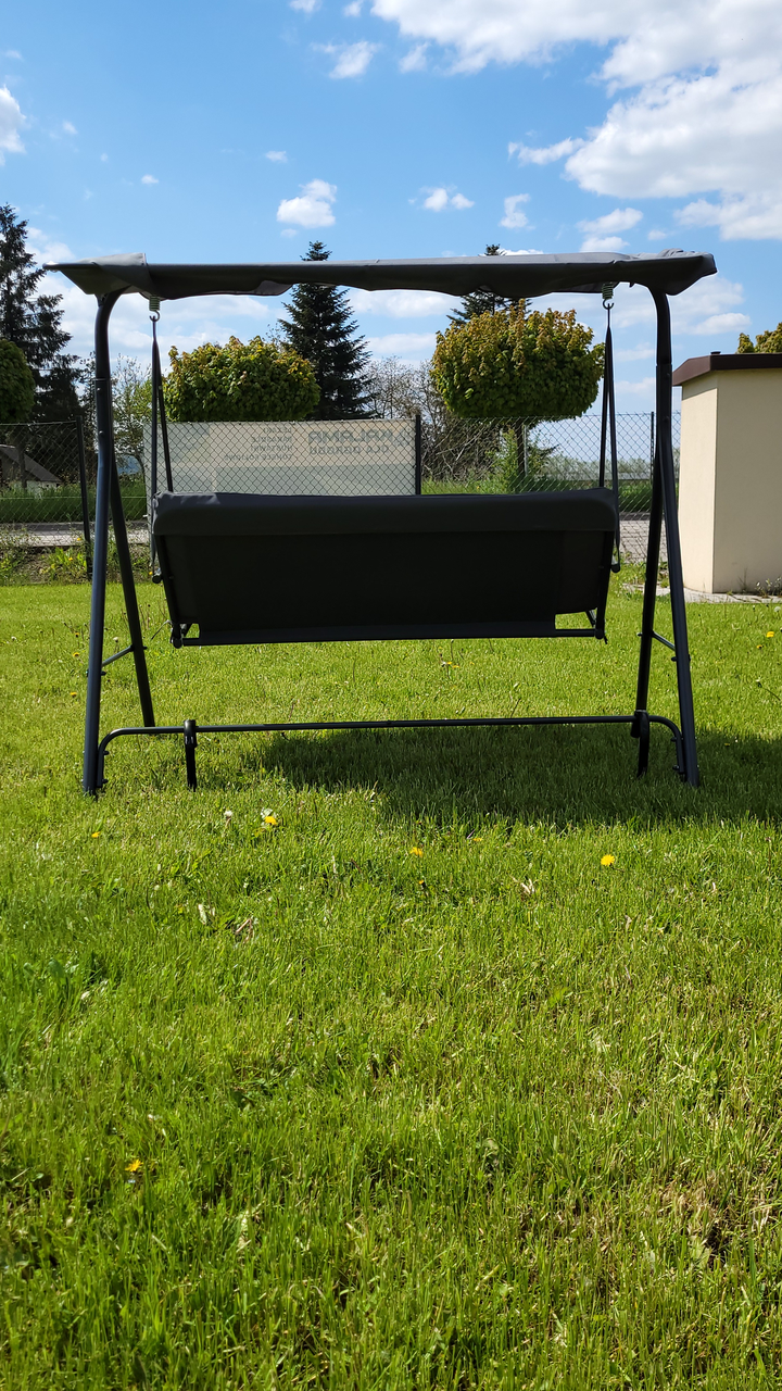 Качели садовые JUST Garden Relax трехместная Серый (2371522972_kala_2) - фото 10 Качели садовые JUST Garden Relax трехместная Серый (2371522972_kala_2) - фото 10