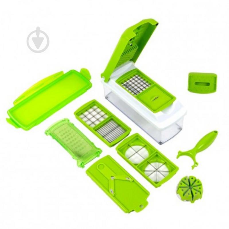 Многофункциональная овощерезка Nicer Dicer plus Зеленый (R0478)