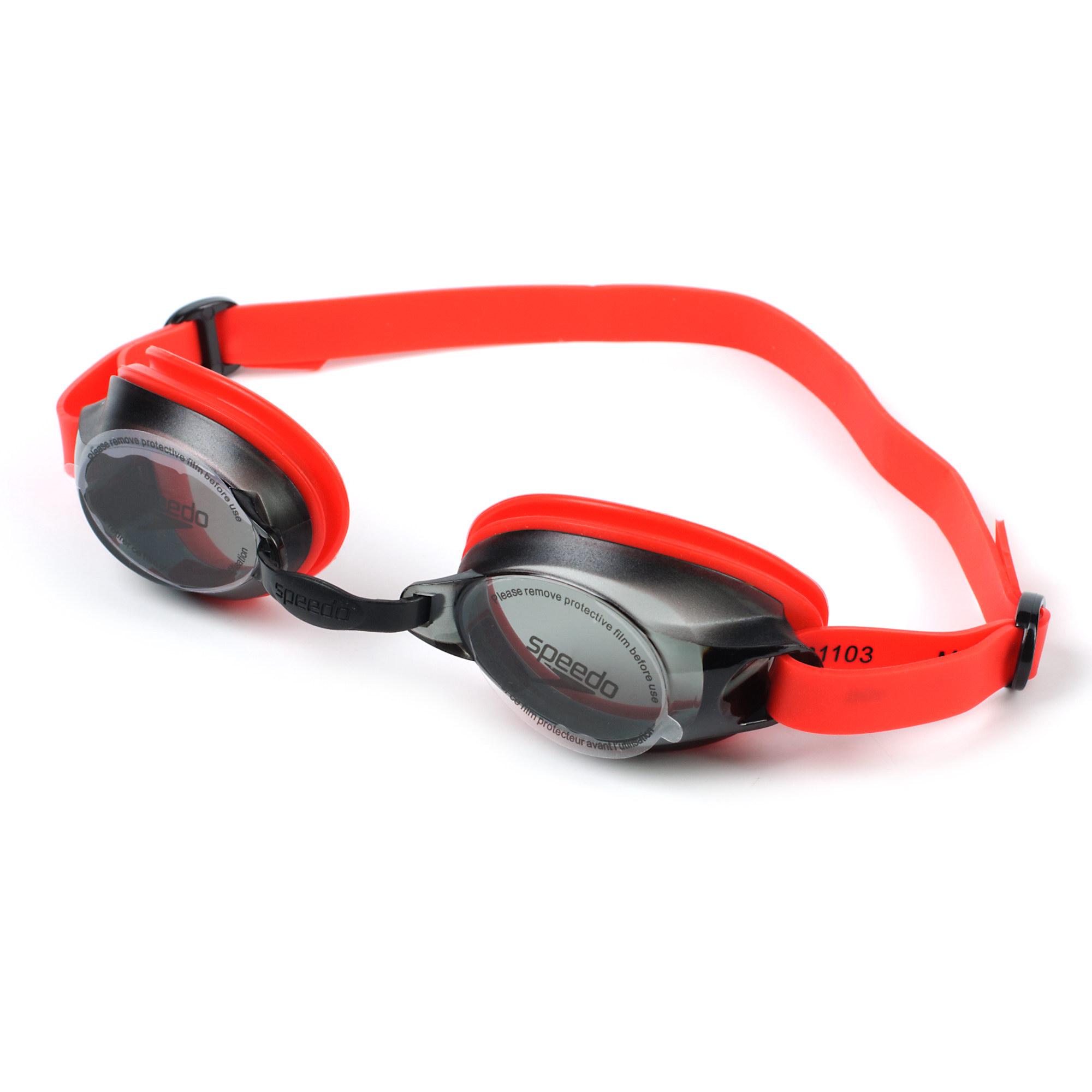 Очки для плавания SPEEDO JET 809297C101 Черный с красным (NA003713)