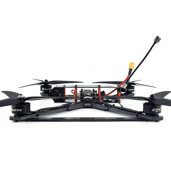 Квадрокоптер DarwinFPV X9 Long Range ELRS камера вантажопідйомність 2,5 кг Black (d454) - фото 5