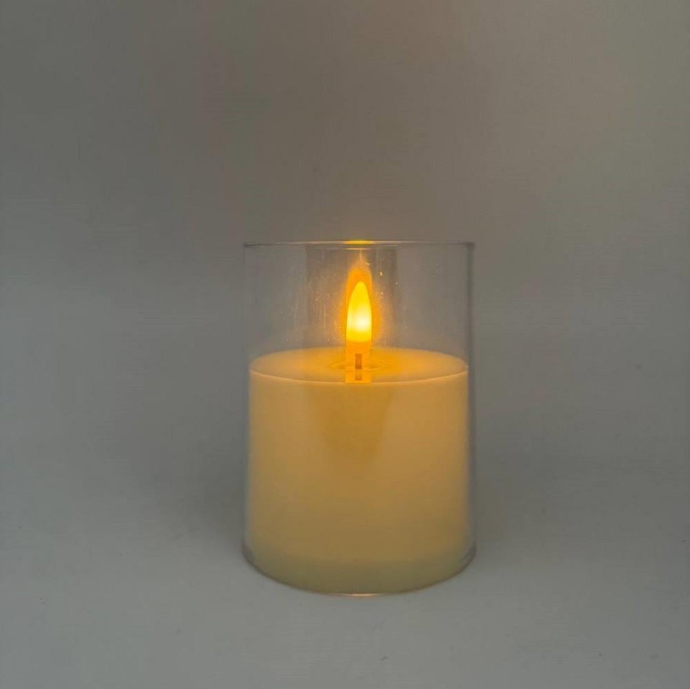 Свеча декоративная светодиодная 7,5х10 см (R96348)