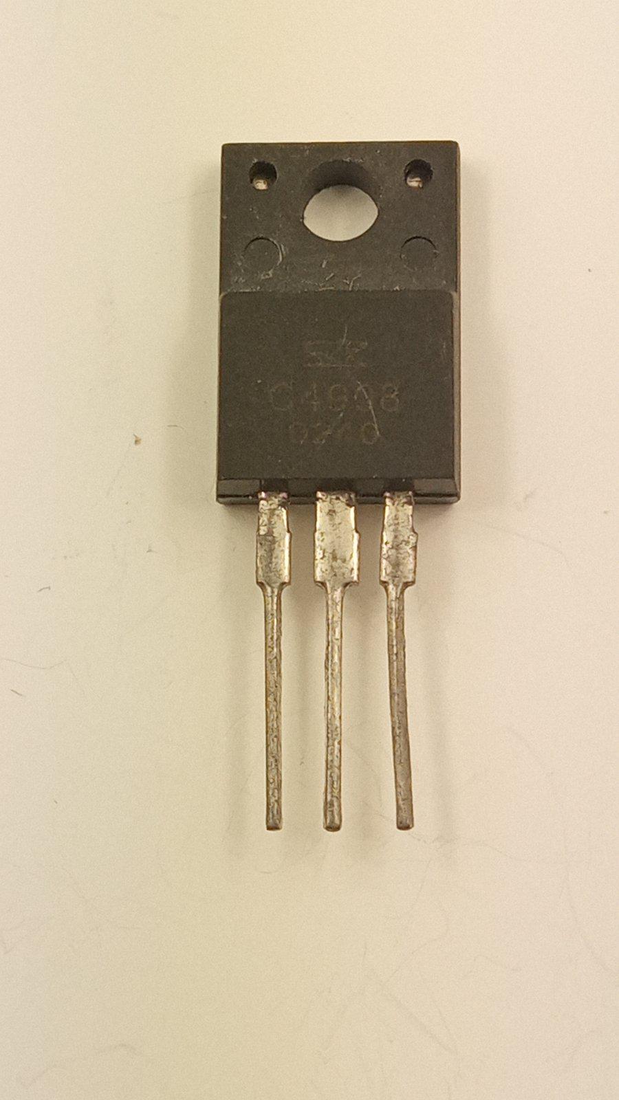 Транзистор 2SC4908 npn 900V 3A 35W TO-220FP (24514)