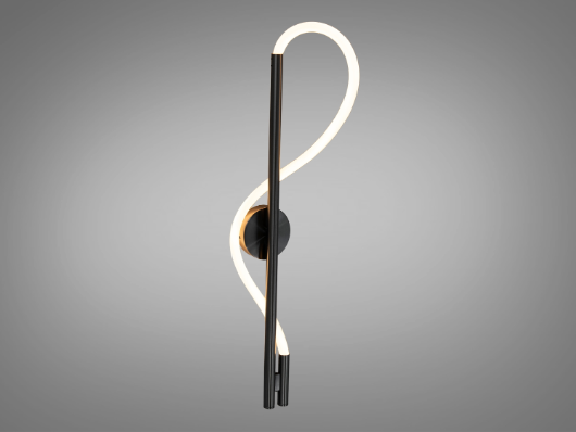 Настенный светильник Diasha Ropelight LED 14W Черный хром