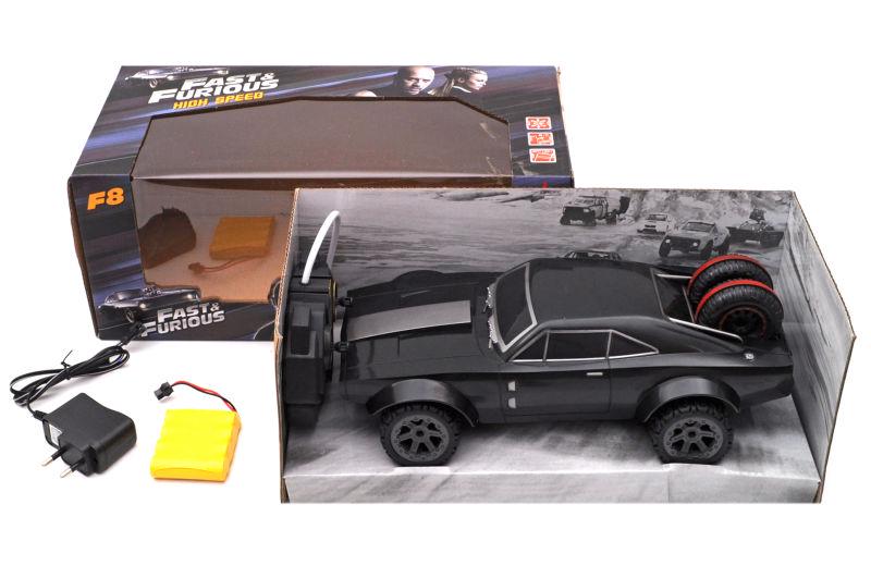 Машинка на радіоуправлінні YG Toys Fast furios 35х16х14 см Чорний (3312A)