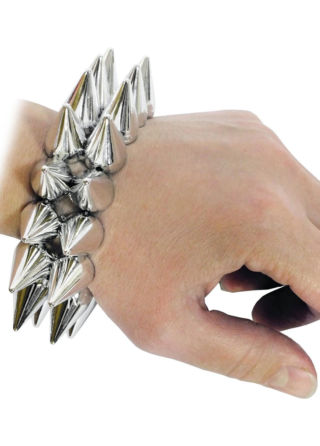 Браслет Шипы Серебристый (17-295) Браслет Шипы Серебристый (17-295)