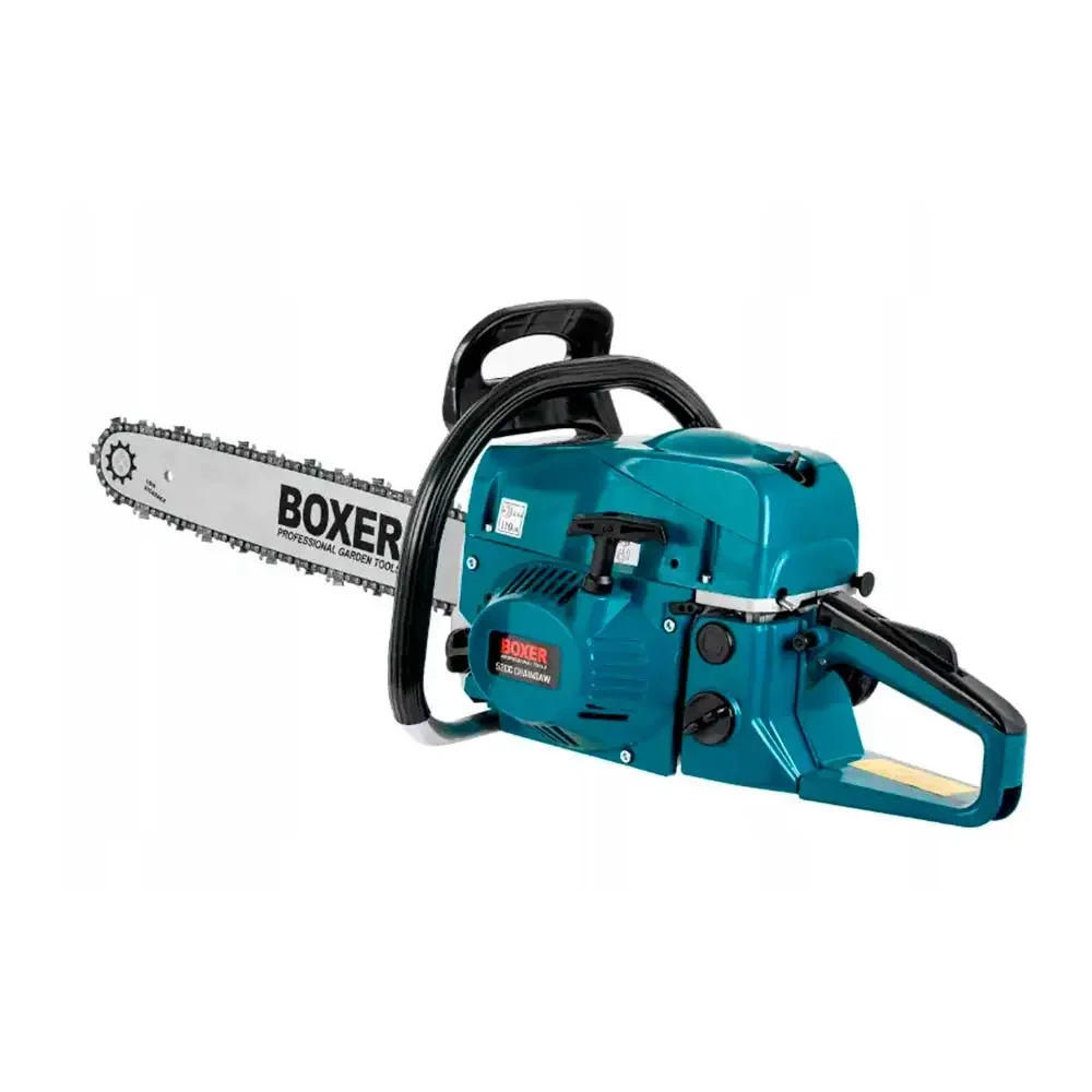 Бензопила цепная BOXER BX-102 8000 об/мин 5,9 кВт с двумя шинами и цепями (BX-102)