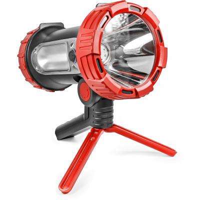 Ліхтар Stark L-1-01 Li 5W Osram LED + 3W COB Чорний/Червоний (243000101)