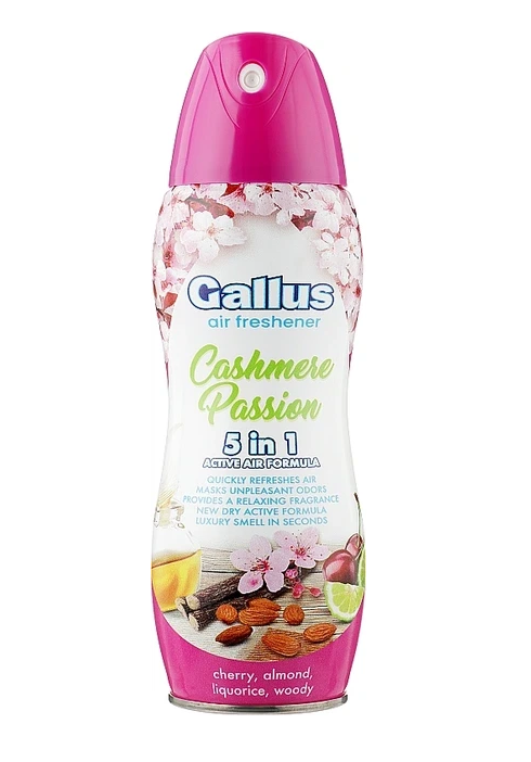 Освежитель воздуха аэрозоль Gallus Cashmere Passion 300 мл