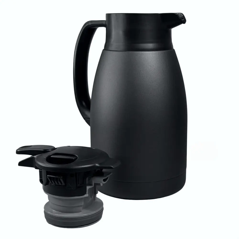 Термос Zojirushi SH-HS19C з кнопкою металевий 1,5 л Чорний (1111) - фото 2 Термос Zojirushi SH-HS19C з кнопкою металевий 1,5 л Чорний (1111) - фото 2