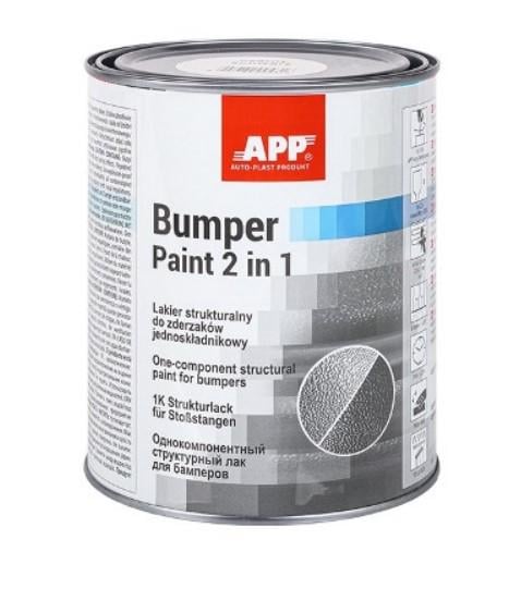 Автофарба APP Bumper Paint 1 л Сірий (020802)