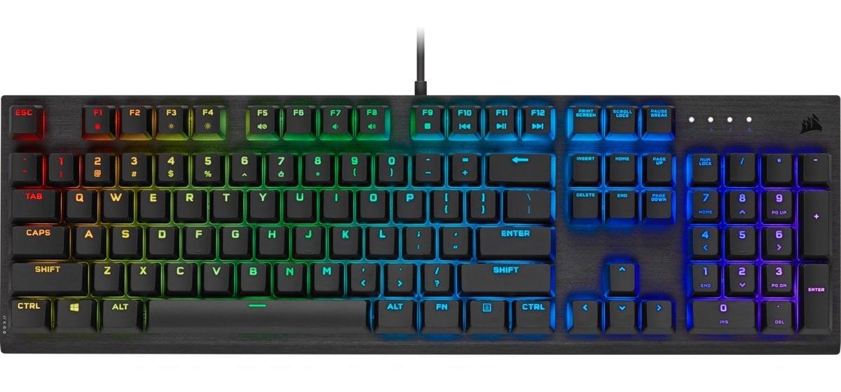 Клавиатура игровая Corsair K60 RGB PRO механическая с подсветкой Black