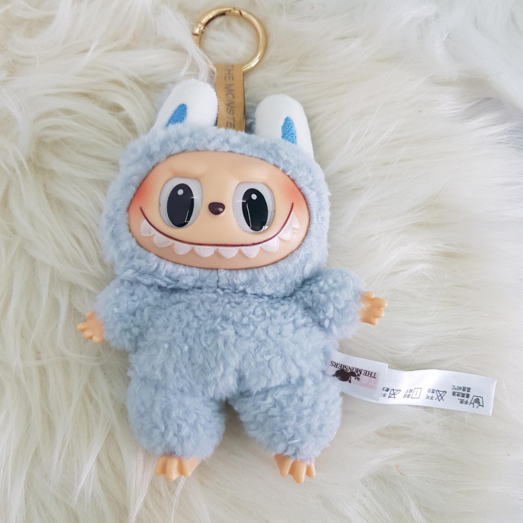 Плюшевая игрушка Labubu 18 см Голубой (2616816610) - фото 1 Плюшевая игрушка Labubu 18 см Голубой (2616816610) - фото 1