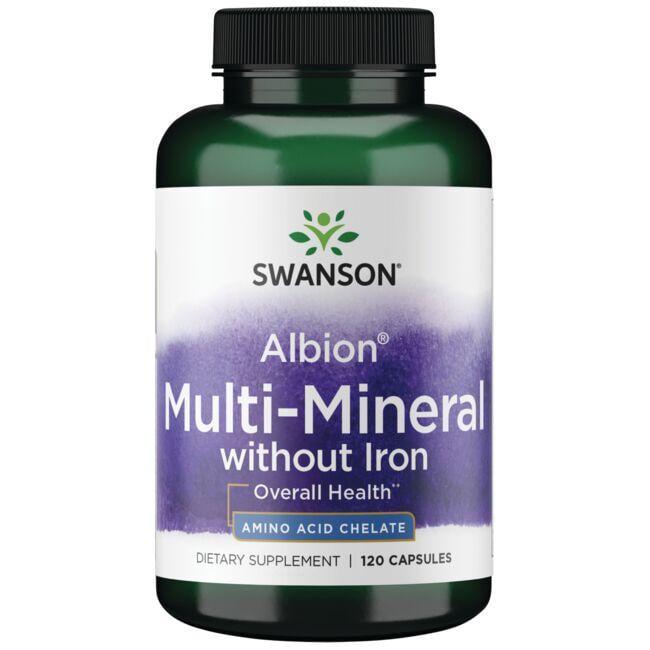Мультиминеральный комплекс Swanson Multi-Mineral Without Iron 120 Caps