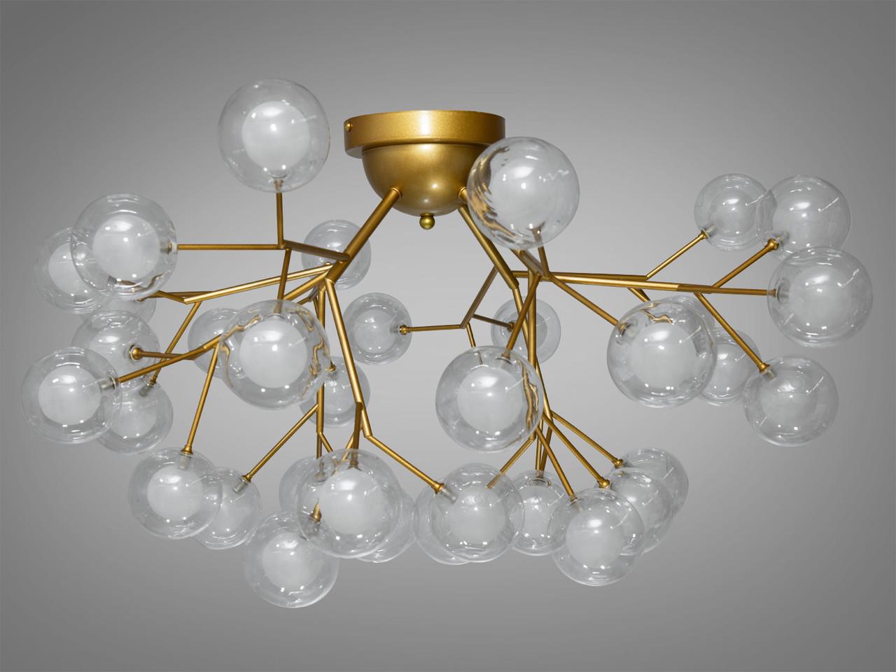 Люстра Світлячок EcoLed 27 ламп X887-36B GD Золотий Люстра Світлячок EcoLed 27 ламп X887-36B GD Золотий