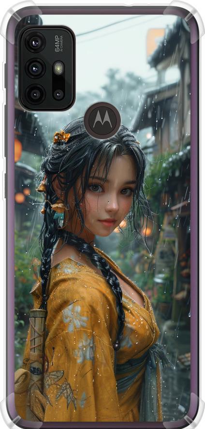 Чехол на Motorola Moto G20 Anime-girl (6133sp-2461-42517) Чехол на Motorola Moto G20 Anime-girl (6133sp-2461-42517)