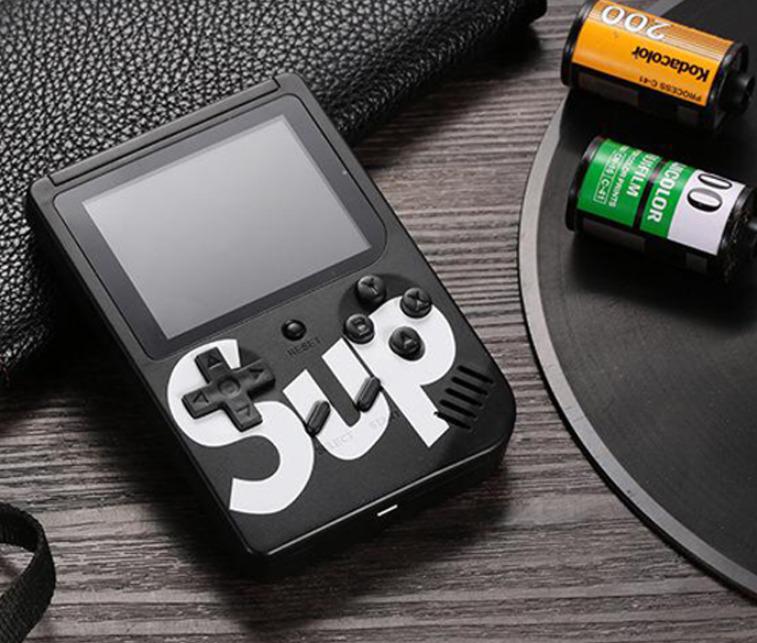 Ретро приставка Xo Dendy без джойстика 8-bit с цветным LCD экраном 400 игр Черный (00230) - фото 7
