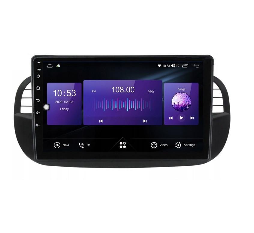 Автомагнитола для Fiat F500 2007-2015 4G/XyAuto/8 core/DSP Sound/CarPlay/Android (М-Ф500c-9-Т5)