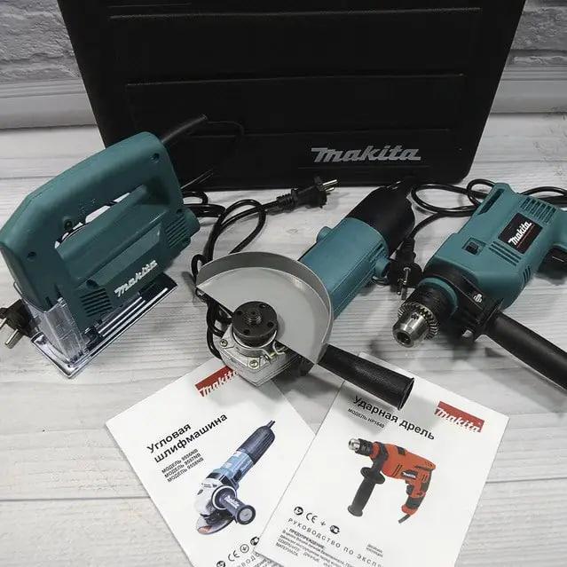 Комплект електроінструменту Makita 3в1 Комплект електроінструменту Makita 3в1