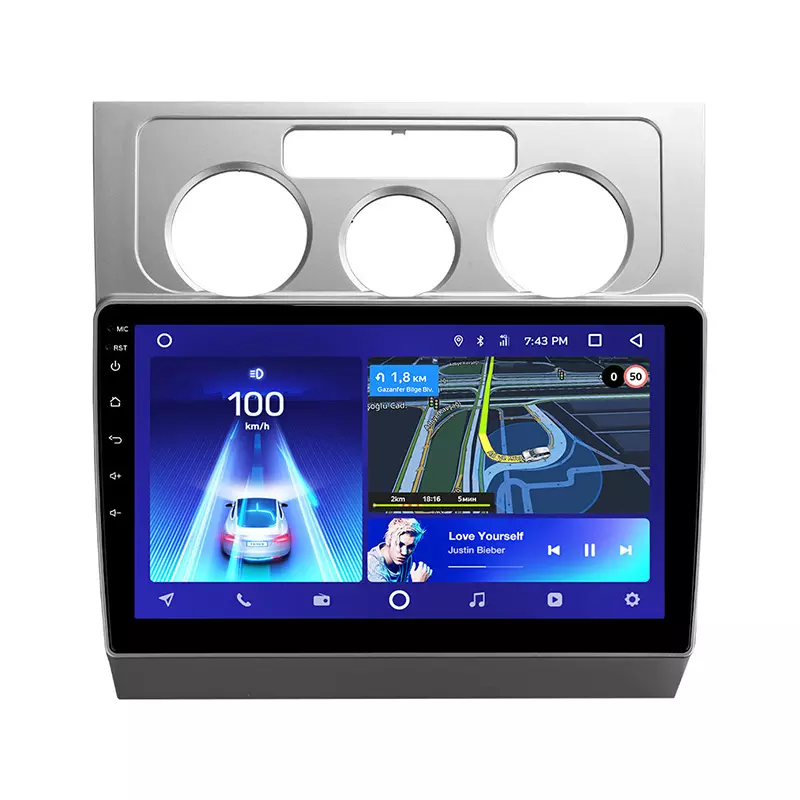 Автомагнітола штатна Teyes CC2 Plus для Volkswagen Touran 1 2003-2010 Android CC2 PLUS 6/128G Wi-Fi/4G
